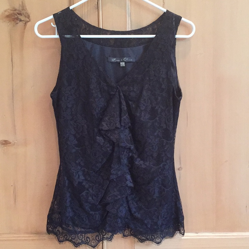 Rose & Olive lace top